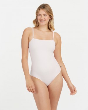 Body Spanx Suit Yourself Acanalado Cami Mujer Rosas | PN7948563