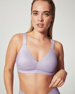 Bralette Spanx Bra-llelujah!® Lightly Forro Mujer Moradas Claro | WK1328450