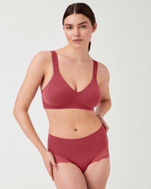Bralette Spanx Bra-llelujah!® Unlined Mujer Rosas | CG1726849