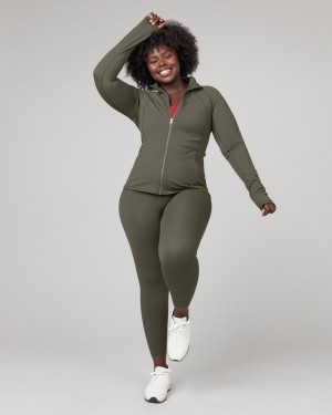 Chaquetas Spanx Contour Mujer Verde Oliva | UW0231764