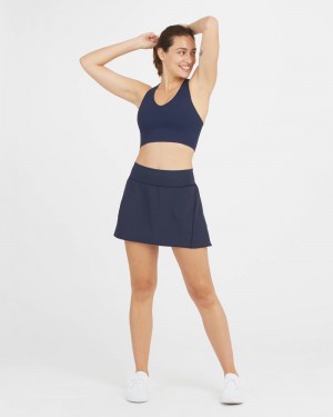 Falda Corta Spanx The Get Moving, 14" Mujer Azul Marino | PK0825734
