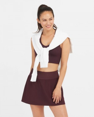 Falda Corta Spanx The Get Moving, 14" Mujer Moradas | IR7620398