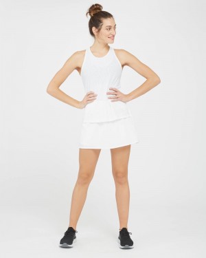Falda Corta Spanx The Get Moving, 14" Mujer Blancas | AD5784201