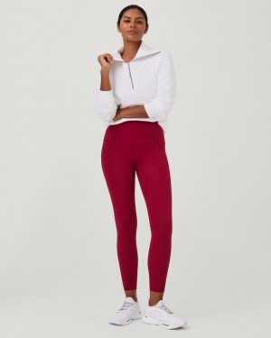 Leggins Spanx Booty Boost® Active 7/8 Mujer Rojas | IM7854139