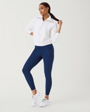 Leggins Spanx Booty Boost® Active 7/8 Mujer Azul Marino | IS9286573