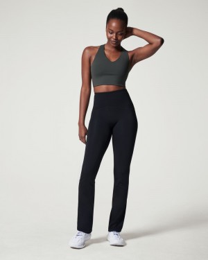 Leggins Spanx Booty Boost® Flare Yoga Mujer Negras | WD0172534
