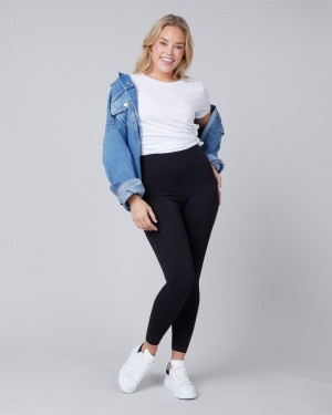 Leggins Spanx EcoCare High-Waisted Seamless Mujer Negras | ZV4568392