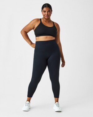 Leggins Spanx Soft & Smooth Active 7/8 Mujer Negras | DN2907381