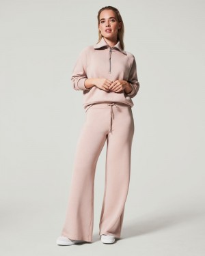 Pantalon Spanx AirEssentials Anchos Leg Mujer Rosas | VL2095784