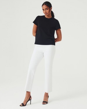 Pantalon Spanx On-the-Go Kick Flare Pant with Ultimate Opacity Tecnologia Mujer Blancas | WK8435692