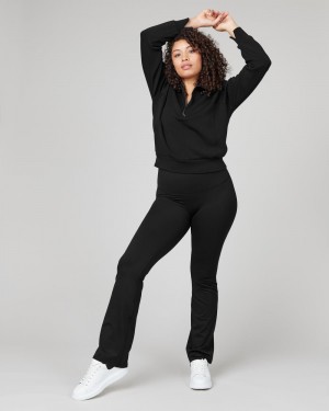 Pantalon Spanx Soft & Smooth Active Yoga Mujer Negras | ZF0461859