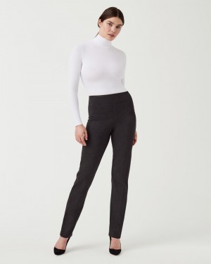 Pantalon Spanx The Perfect Pant, Slim Directo Mujer Gris | EV1504283