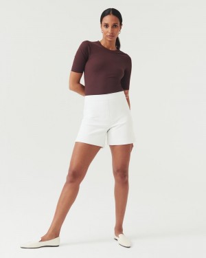 Short Spanx On-the-Go 6” Shorts with Ultimate Opacity Tecnologia Mujer Blancas | BU9721658