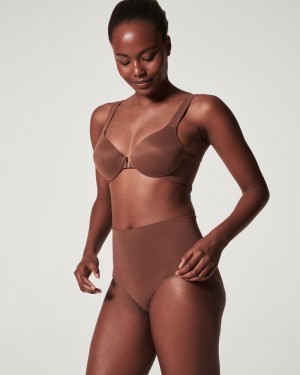 Sujetadores Spanx Bra-llelujah!® Lightly Forro Full Coverage Mujer Marrones | DZ1734502