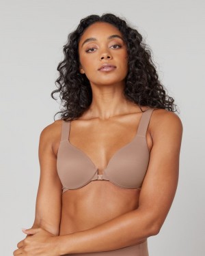 Sujetadores Spanx Bra-llelujah!® Lightly Forro Full Coverage Mujer Cafe Au Lait | IP8307254