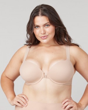 Sujetadores Spanx Bra-llelujah!® Lightly Forro Full Coverage Mujer Beige | FY5832496