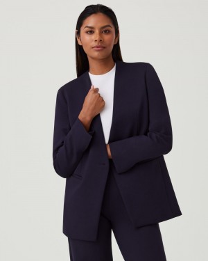 Tops Spanx The Perfect Oversized Blazer Mujer Azul Marino | TO6178439