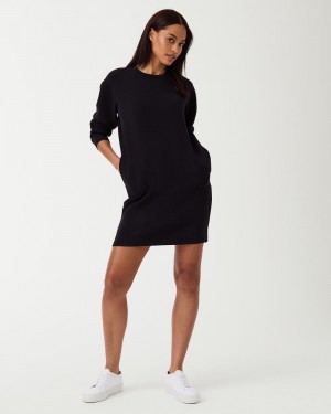 Vestido Spanx AirEssentials Crew Neck Mujer Negras | PO0432957