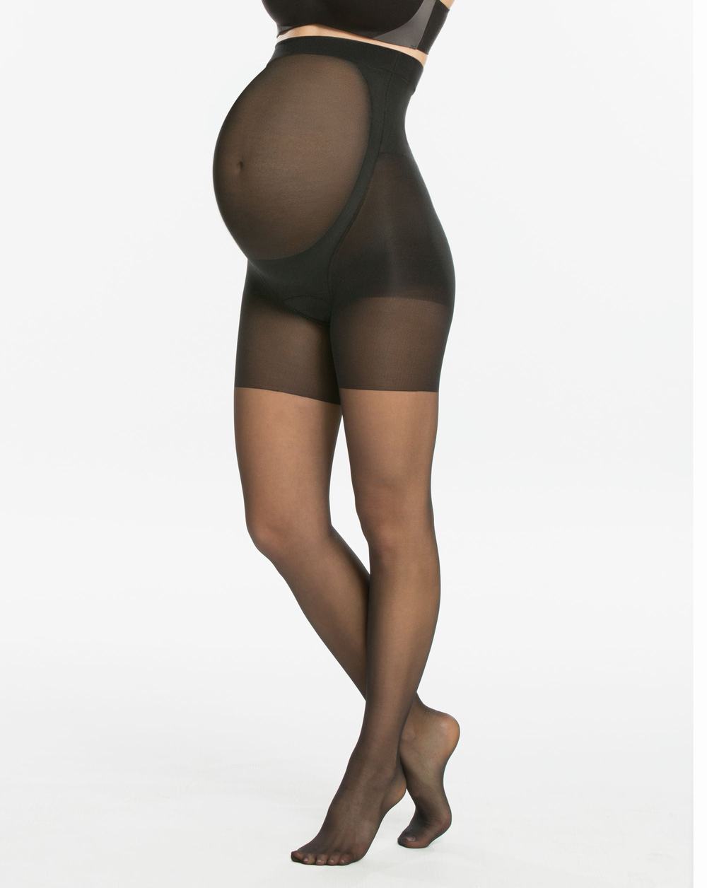 Pantys Spanx Mama Mid-Thigh Shaping Sheers Mujer Negras | XB0845167
