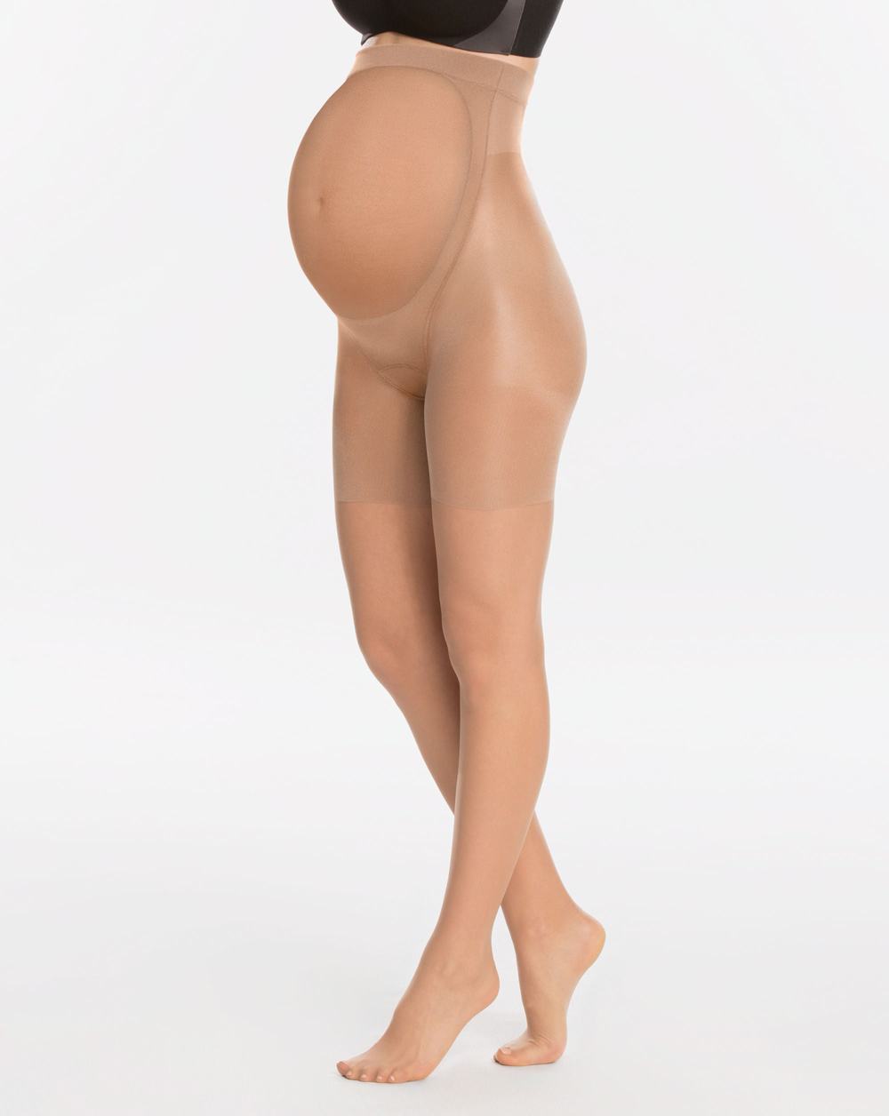 Pantys Spanx Mama Mid-Thigh Shaping Sheers Mujer Beige | SI8293516