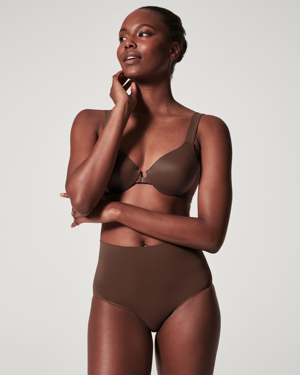 Bragas Spanx EcoCare Seamless Shaping Mujer Marrones | QV8493701