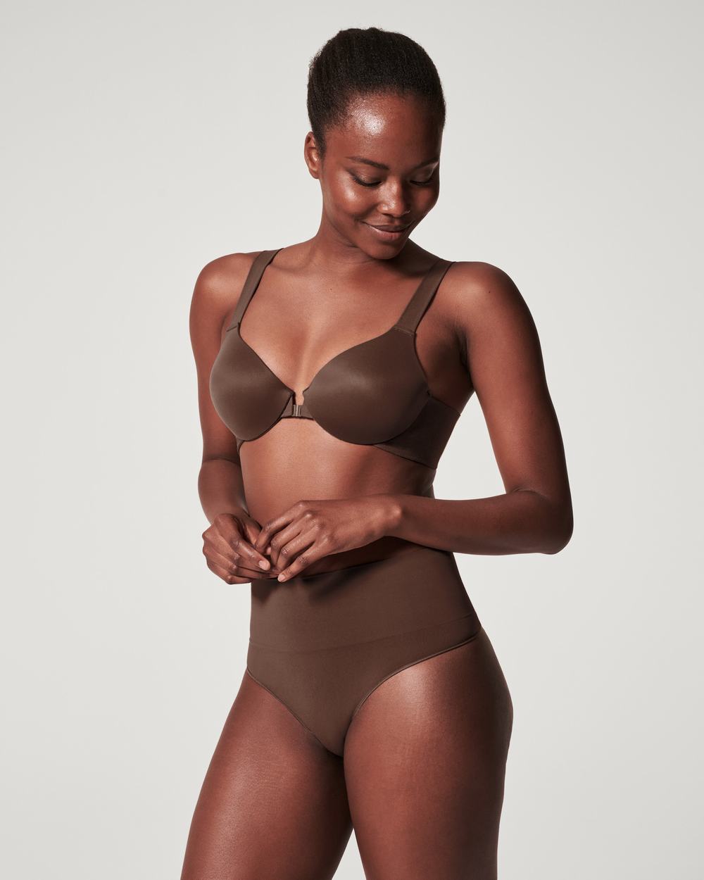 Bragas Spanx EcoCare Seamless Shaping Mujer Marrones | OG3506714