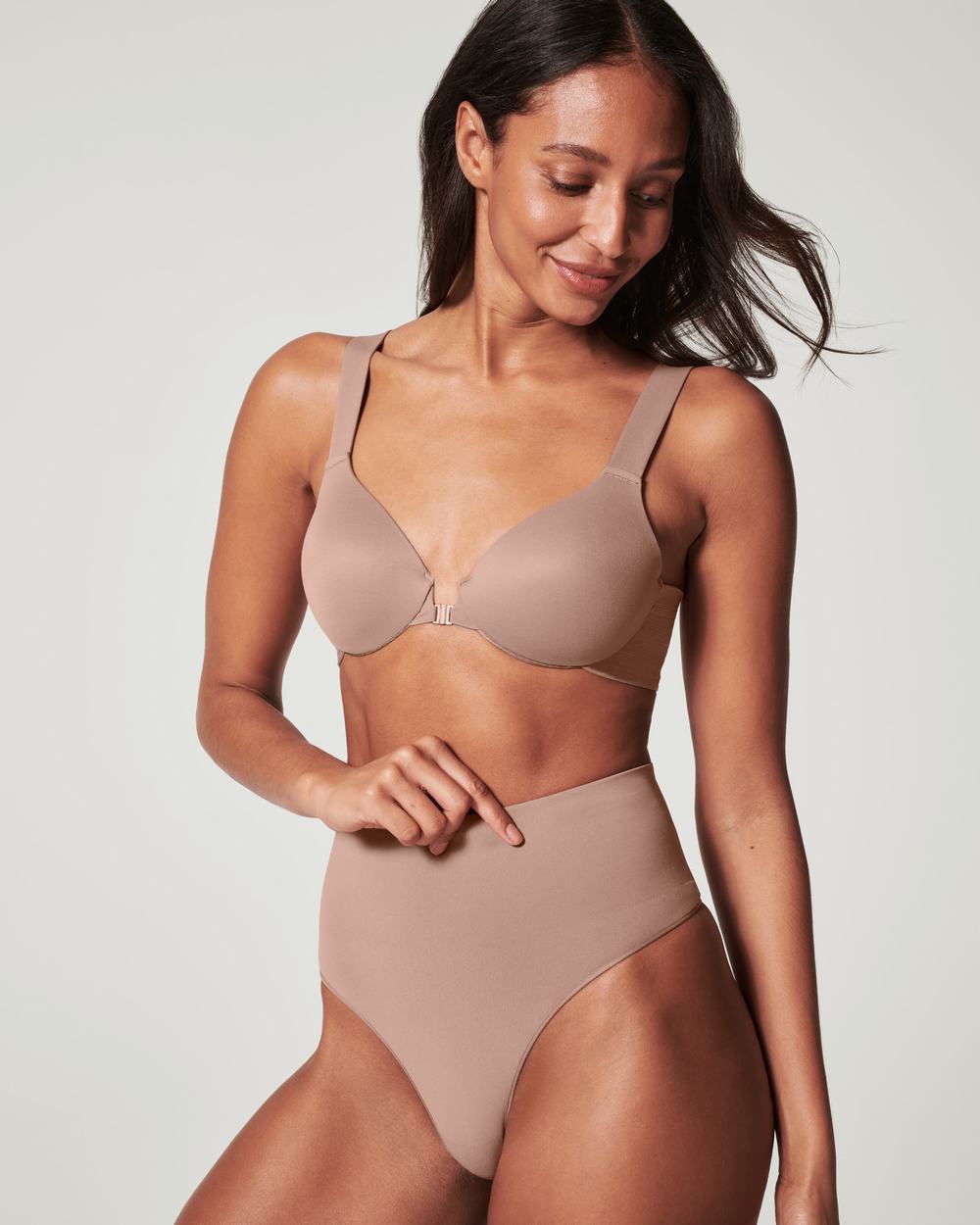 Bragas Spanx EcoCare Seamless Shaping Mujer Cafe Au Lait | SF5926813