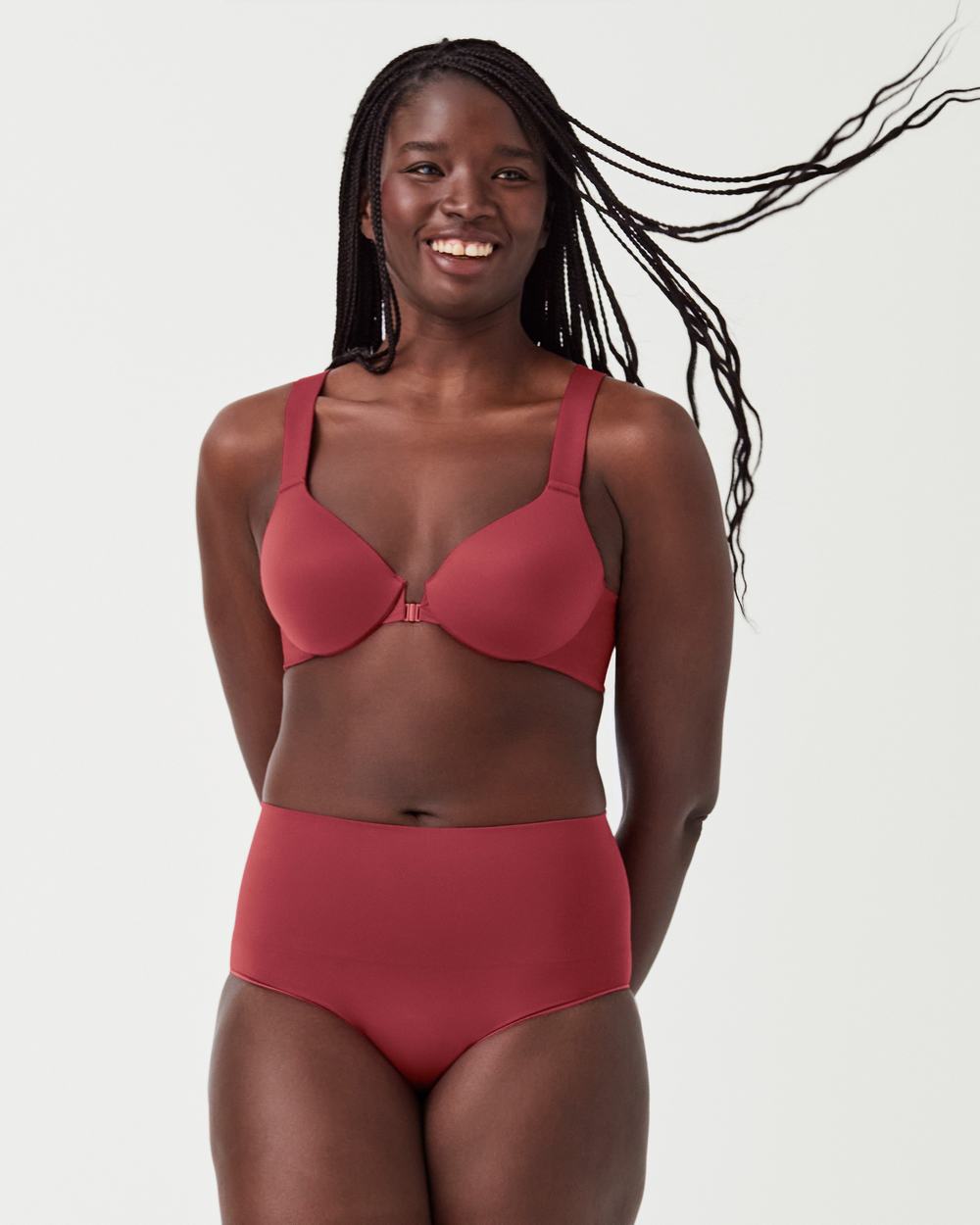 Bragas Spanx EcoCare Seamless Shaping Mujer Rosas | BG0724156