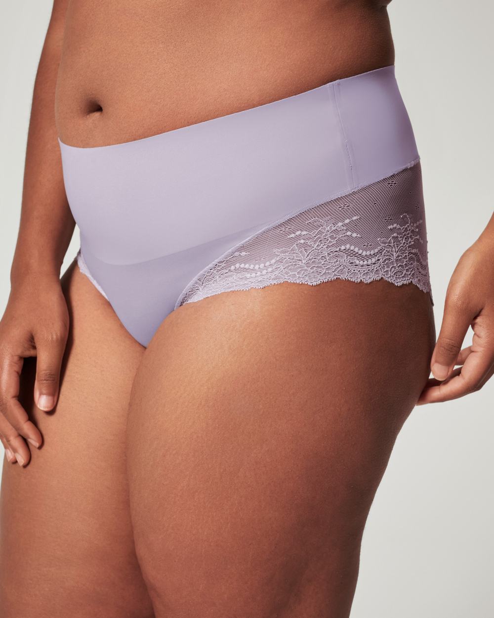 Bragas Spanx Undie-tectable® Encaje Hi-Hipster Mujer Moradas Claro | KI3916785