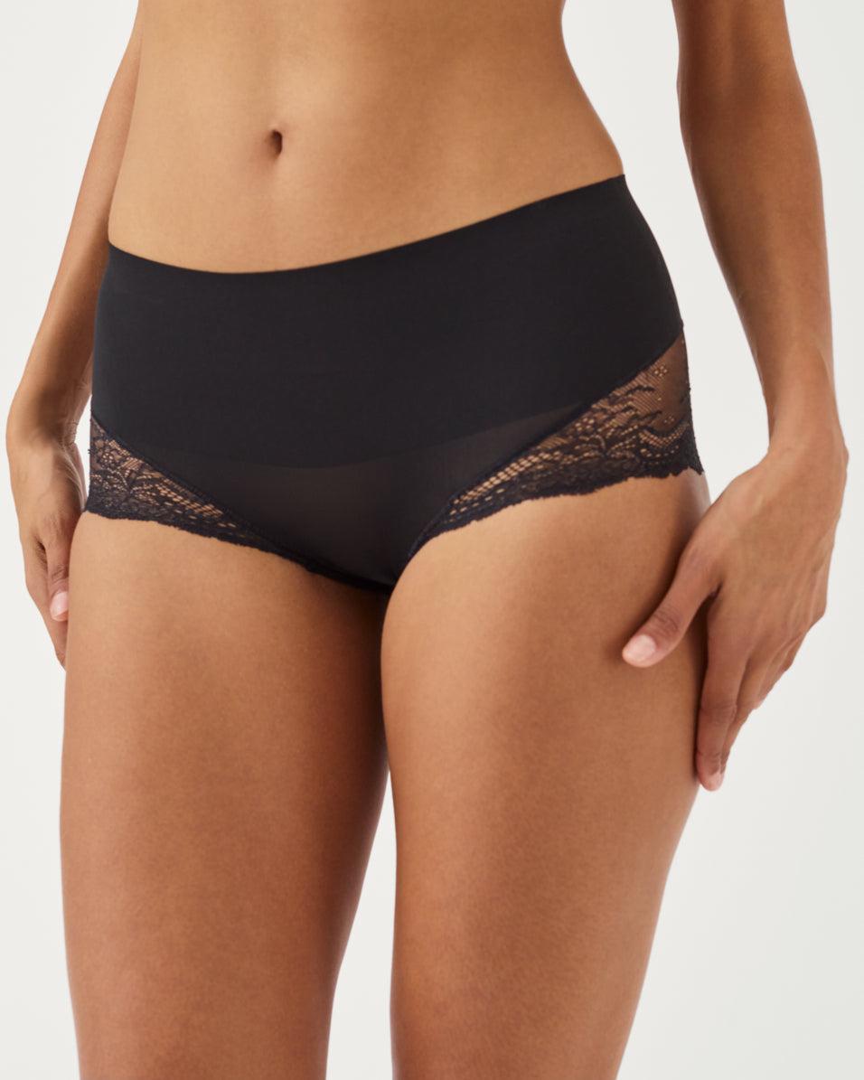 Bragas Spanx Undie-tectable® Encaje Hi-Hipster Mujer Negras | YA3019875