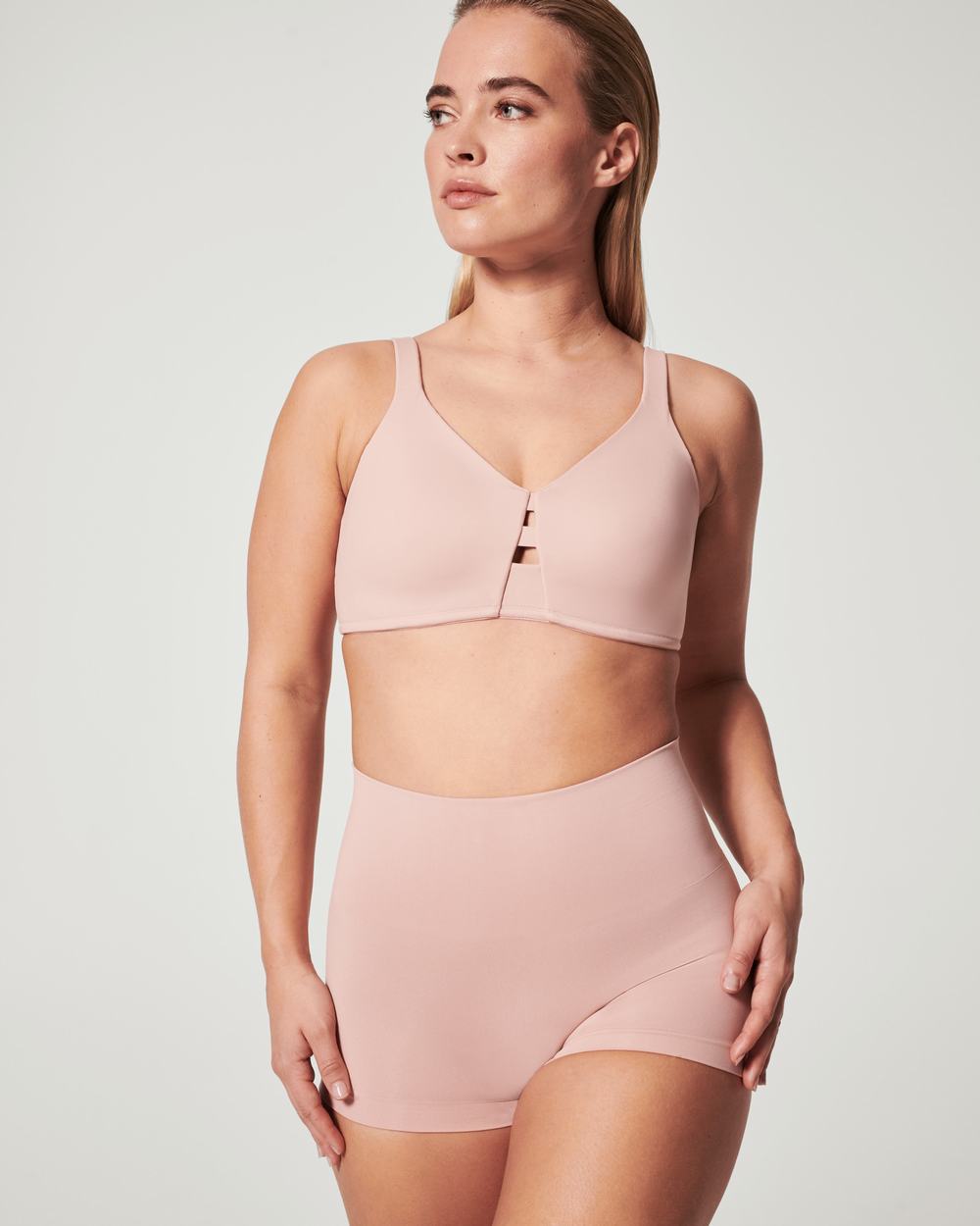 Bragas Spanx EcoCare Seamless Shaping Mujer Rosas | MW0954271