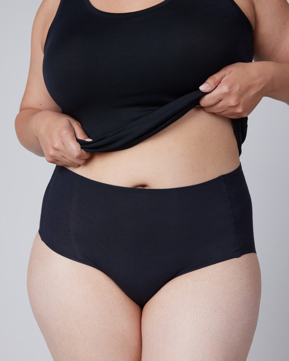 Bragas Spanx Ahhh-llelujah® Pima Algodon ‘Fit to You’ Mujer Negras | AY6128943
