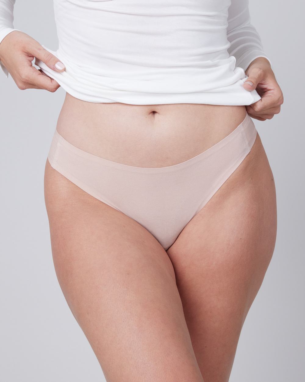 Tanga Spanx Ahhh-llelujah® Pima Algodon ‘Fit to You’ Mujer Beige | WP1897302
