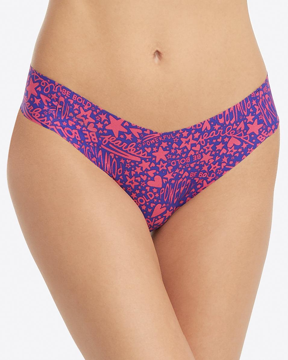 Tanga Spanx Under Statements® Mujer Blue/Rose | QL9768542