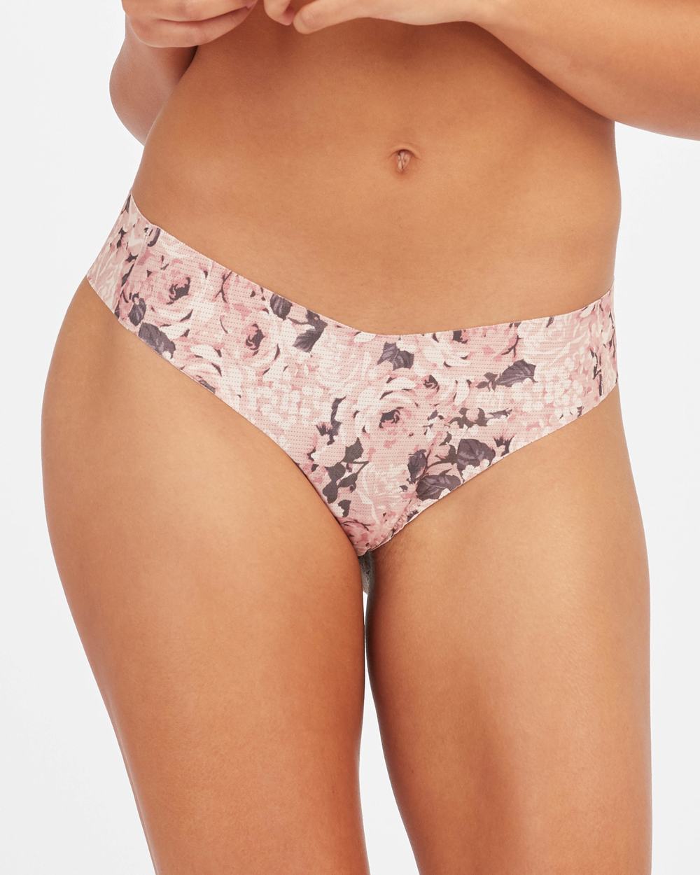 Tanga Spanx Under Statements® Mujer Rosas | LC7821063