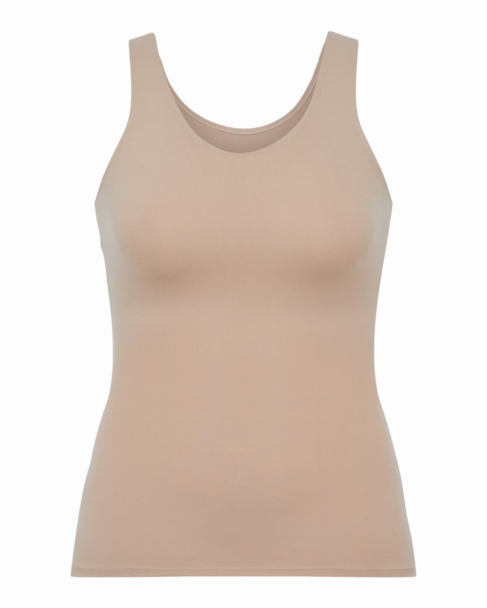 Camiseta sin Manga Spanx Socialight Mujer Beige | AG1064358