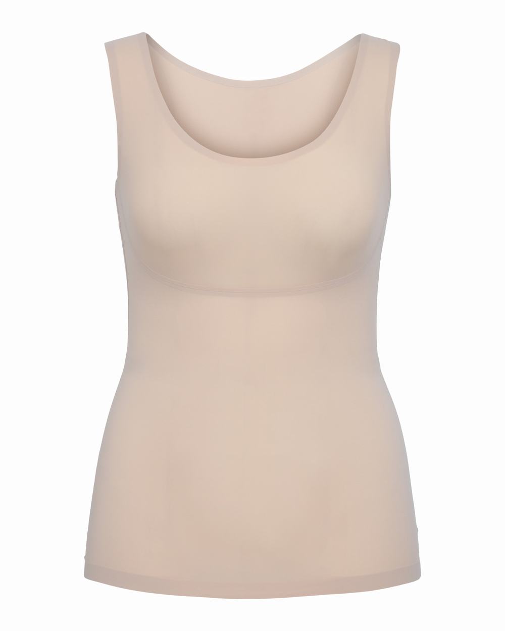 Camiseta sin Manga Spanx Thinstincts® Mujer Beige | WA2746059