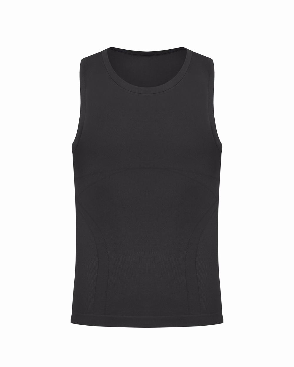 Camiseta sin Manga Spanx Ultra Sculpt Seamless Hombre Negras | AU1538604