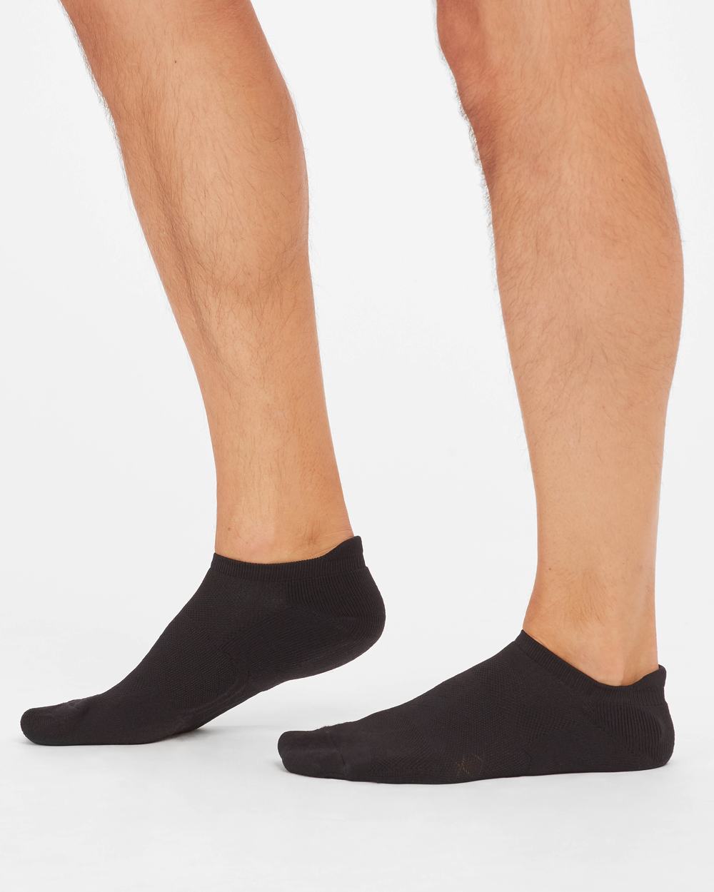 Calcetines Spanx Ankle Hombre Negras | US0729156