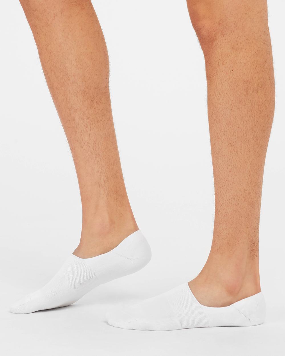 Calcetines Spanx No-Show Hombre Blancas | PY5720438